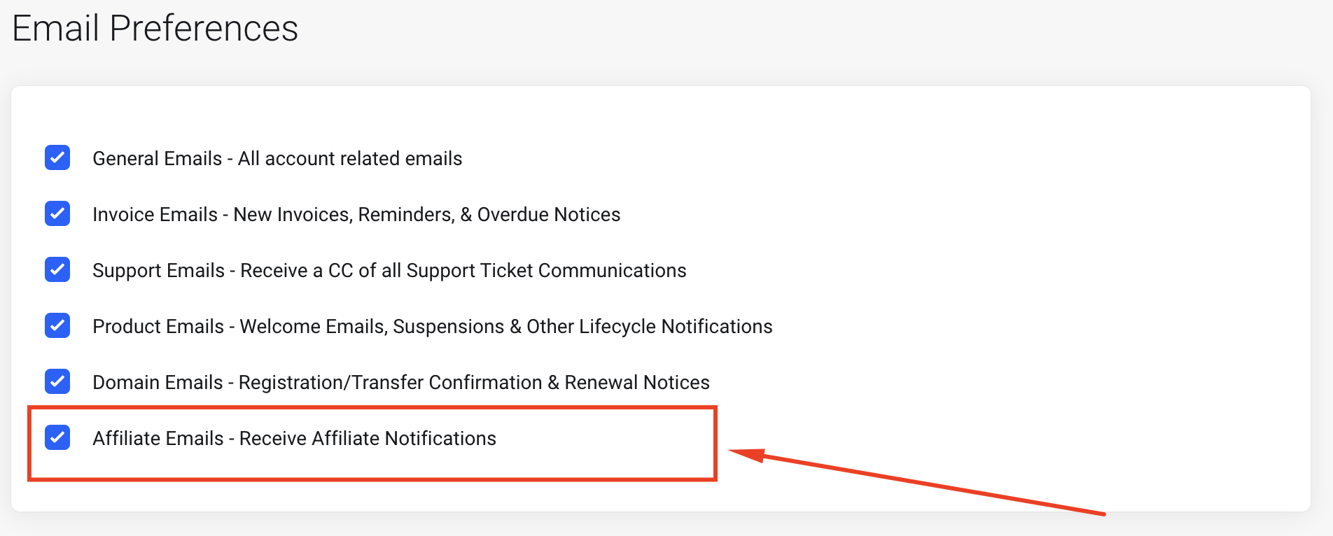 Button Control Affiliate Sales Notification